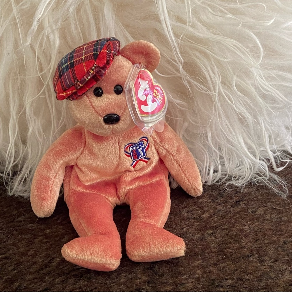 Ty Beanie Babies ChariTee PGA Tour Bear